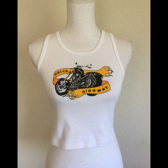 Brandy Melville Dalis hell’s high way tank top - Picture 2 of 3